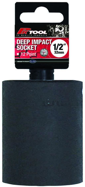 Metric 1/2” DR 12PT Deep Impact Socket - PKTool
