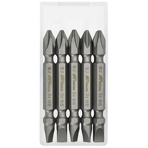 10 Pieces 1/4” Hex 65mm Double Ended Screwdriver Bits Set - PKTool