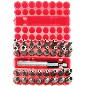 33 Pieces CR-V 1/4” Hex Security Bits Set - PKTool