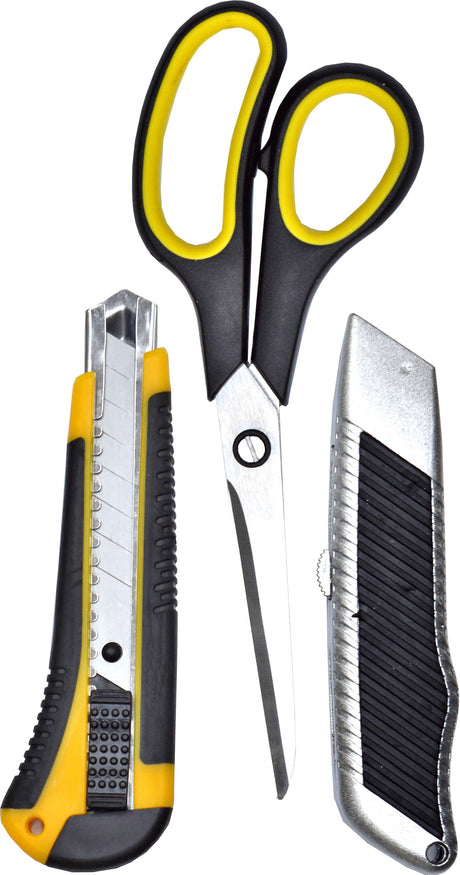 3 Piece Combo Scissor & Knife Set - PKTool | Universal Auto Spares