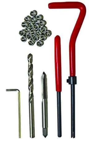 Thread Repair Kit 15 Pieces Coil Insert With Drill, Tap & Coils M12 x 1.5 x 18mm - PKTool