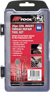 Thread Repair Kit 15 Pieces Coil Insert With Drill, Tap & Coils M12 x 1.5 x 18mm - PKTool | Universal Auto Spares