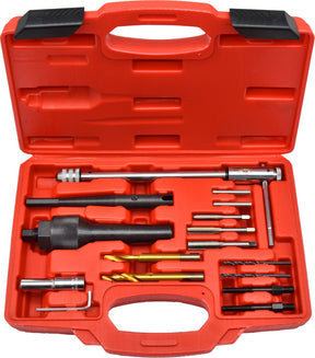 16 Pieces Glow Plug Removal & Thread Repair Kit - PKTool