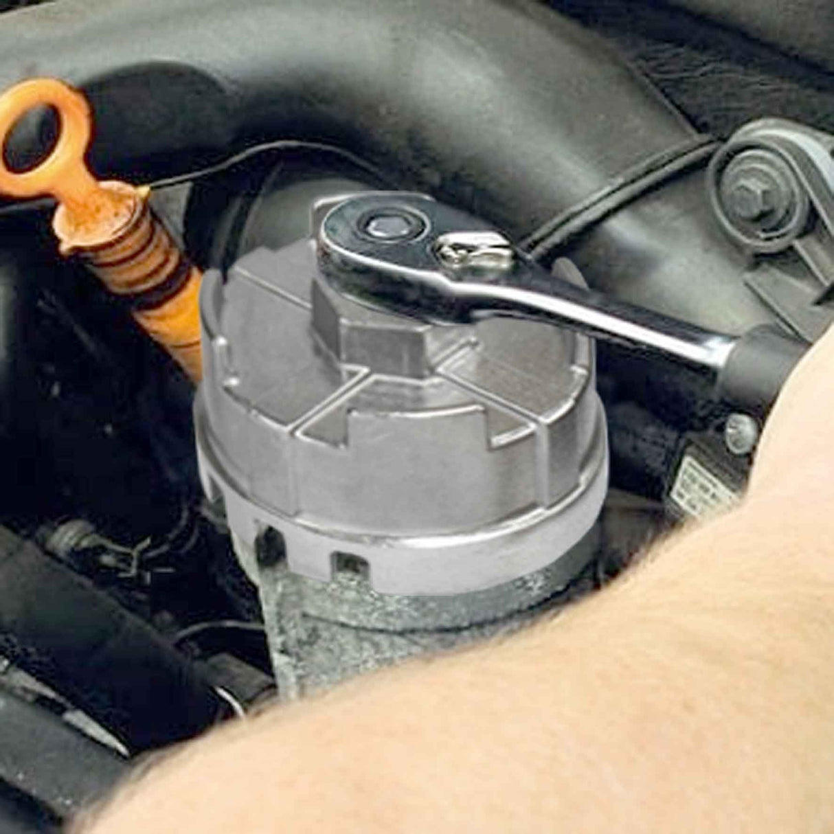 19 Piece Oil Filter Cartridge Nut Removal Kit - PKTool