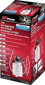 10L Air Operated Oil & Fluid Extractor & Filler - PKTool