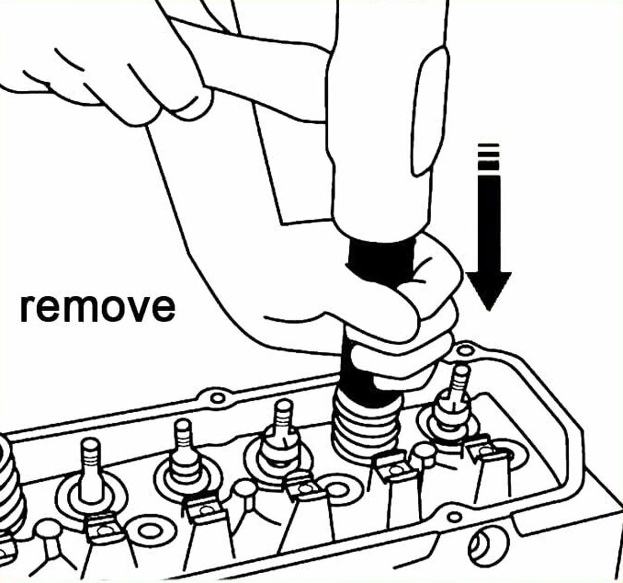 Valve Collet/Keeper Remover & Installer - PKTool | Universal Auto Spares