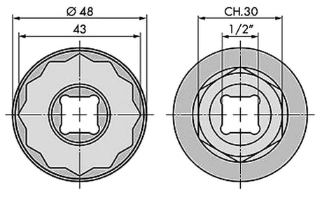 Truck Ball Joint Remover Cr-Mo Extra Large Support - PKTool