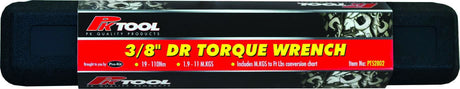 Torque Wrench 3/8'' Drive Twist Click 19 To 110nm With Case - PKTool | Universal Auto Spares