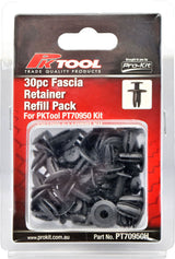 30pc Trim Clips Refill Pack Fascia Retainer (C05) - PKTool | Universal Auto Spares