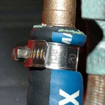 12mm Wide Stainless Steel Worm Drive 32-50mm Hose Clamp - PKTool