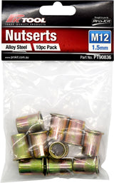 10pc M12 x 1.50 Nutserts Pack - PKTool | Universal Auto Spares