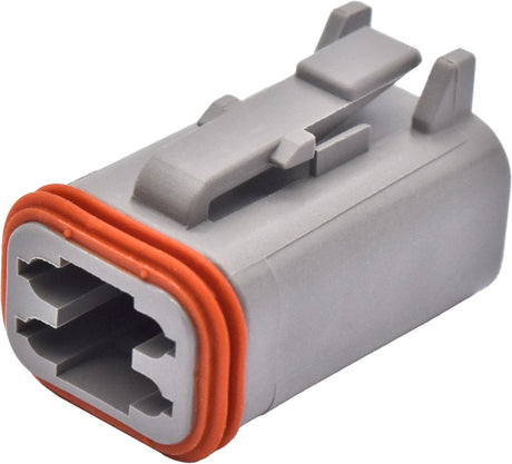 4 Piece Male Four Cavity Plug Connector & Wedgelock - PKTool | Universal Auto Spares