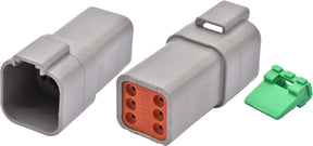 1 Piece Female Six Cavity Connector & Wedgelock - PKTool | Universal Auto Spares