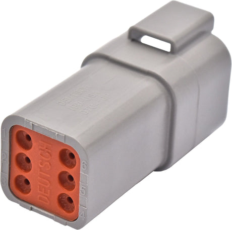 1 Piece Female Six Cavity Connector & Wedgelock - PKTool | Universal Auto Spares