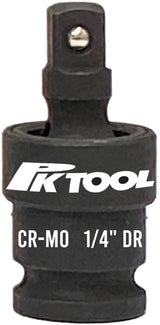 1/4" Impact Ball Swivel Universal Joint Sockets - PKTool