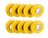 PVC Electrical Tape 18mm x 20m Yellow 10 Rolls - NITTO | Universal Auto Spares