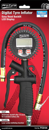 100PSI Digital Tyre Inflator - PKTool | Universal Auto Spares