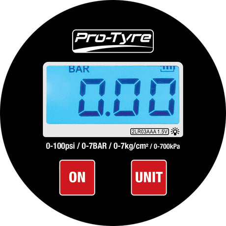 100PSI Digital Tyre Inflator - PKTool | Universal Auto Spares