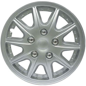 4 Piece Silver Wheel Cover Set 12″, 13″, 14″, 15″, 16″ - PC Procovers
