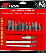 17 Pieces Hobby Knife Set - PKTool | Universal Auto Spares