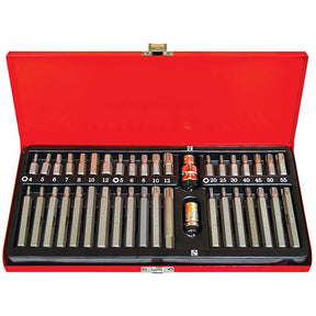 40 Pieces 10mm Hex Star, Hex & Spline Set - PKTool