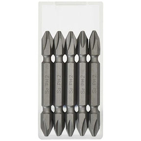 10 Pieces Double Ended 1/4” Hex 65mm Screwdriver Bits Set - PKTool