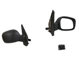 Electric Door Mirror (RHS with Heating) Black Renault Kangoo F76 2004 - 2010 RNKG-DOM-02R - Sterling