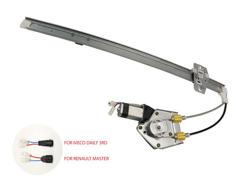 Front Window Regulator RHS (With Motor) Renault Master X70 08/2004 - 08/2011 RNMT-WIR-03R - Sterling Parts