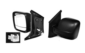 Electric Door Mirror (LHS with Heating) Black Renault Trafic X82 2015 - Onwards RNTF-DOM-07L - Sterling
