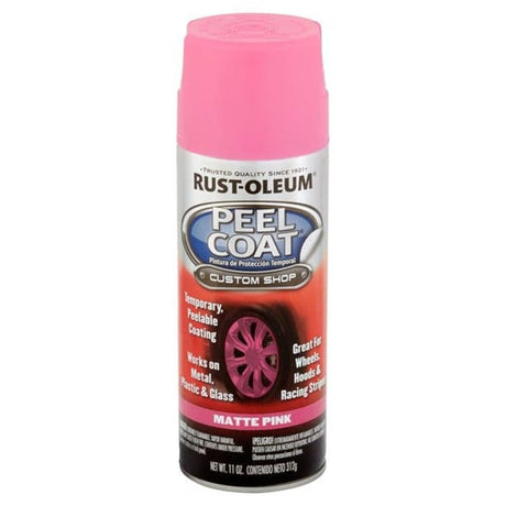 Peel Coat Hot Pink Removable Rubber Coating - Motospray | Universal Auto Spares