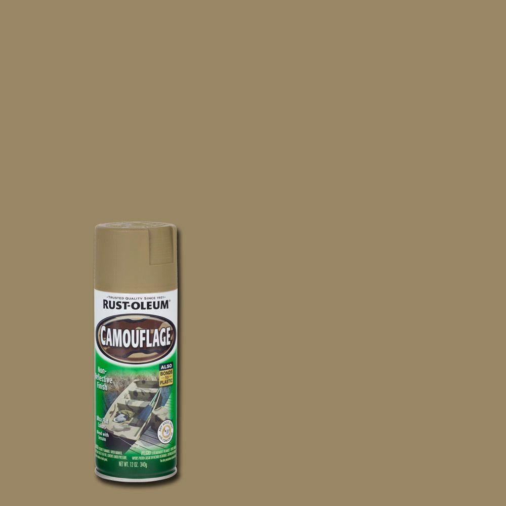 Specialty Khaki Camouflage Non-Reflective Finish 340g - Rust-Oleum | Universal Auto Spares