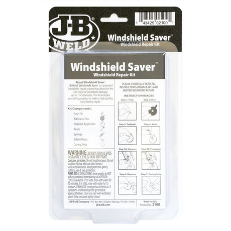 Wind Shield Saver Repair System - J-B Weld | Universal Auto Spares