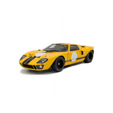 1968 Ford GT40 Mk1 Yellow Diecast Model Car 1:18 Scale (Approx. 25cm) Collectible | Universal Auto Spares