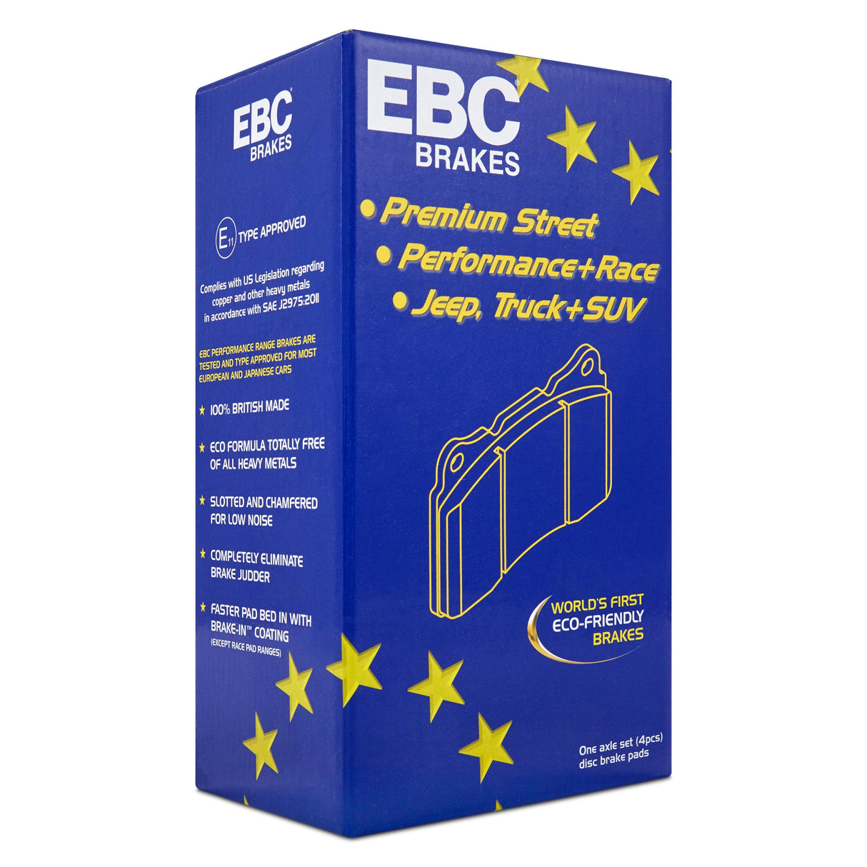 Brake Pad Set Disc Rear DPX2133 - EBC