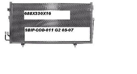 Condenser Subaru Impreza GJ/GP A/C 2011 - 2016 SBIP-COD-011 - Sterling Parts