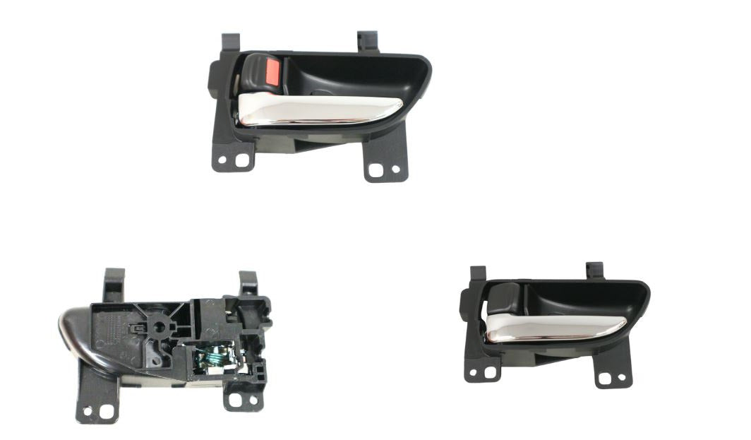 Front Door Handle (Inner, LHS) Black with Chromed Lever Subaru Impreza GE/GH/GR/GV/GJ/GP 2007 - 2016 SBIP-DOH-12L - Sterling