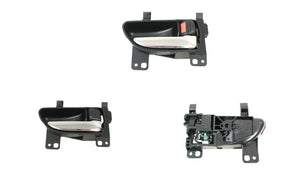 Front Door Handle (Inner, RHS) Black with Chromed Lever Subaru Impreza GE/GH/GR/GV/GJ/GP 2007 - 2016 SBIP-DOH-12R - Sterling