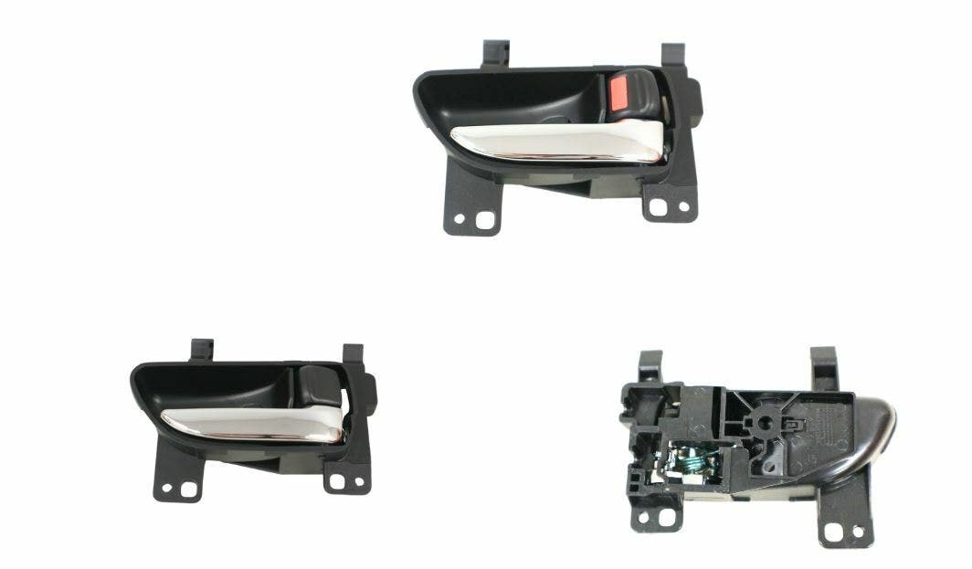 Rear Door Handle (Inner, RHS, Black with Chromed Lever) Subaru Impreza GE/GH/GR/GV/GJ/GP 2007 - 2014 SBIP-DOH-13R - Sterling