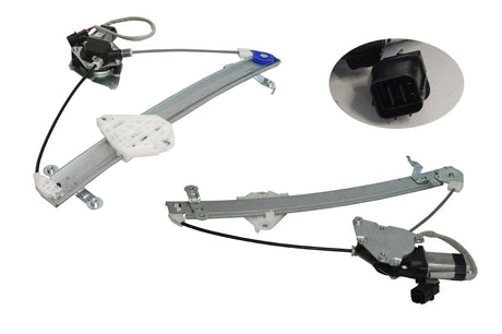 Front Window Regulator LHS (2-Pin, With Motor) Subaru Impreza/WRX GE/GH/GR G3 09/2007 - 11/2011 SBIP-WIR-05L - Sterling Parts