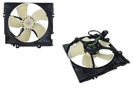 Condenser Fan (Engine Bay, Front) Subaru Liberty BD A/C 1994 - 1998 SBLB-FNA-03F - Sterling Parts