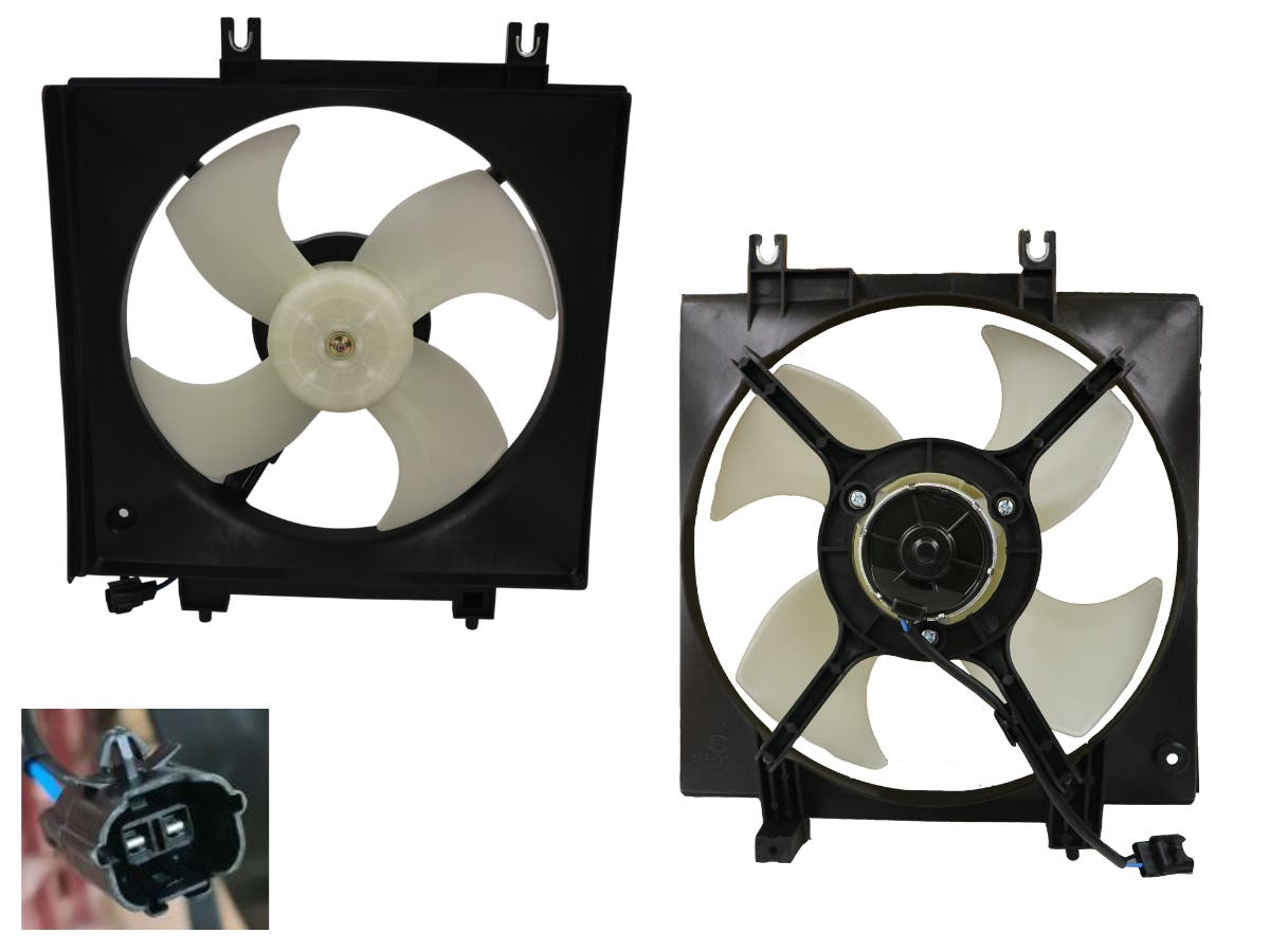 Condenser Fan (Non-Turbo, LHS) Subaru Liberty BL A/C 2003 - 2009 SBLB-FNA-08F - Sterling