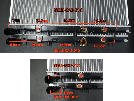 Radiator for Auto & Manual Subaru Liberty 5TH 09/2009 - 11/2014 SBLB-RAD-012 - Sterling Parts