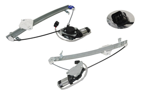 Front Window Regulator RHS (2-Pin, With Motor) Subaru Liberty 5th 09/2009 - 11/2014 SBLB-WIR-09R - Sterling Parts