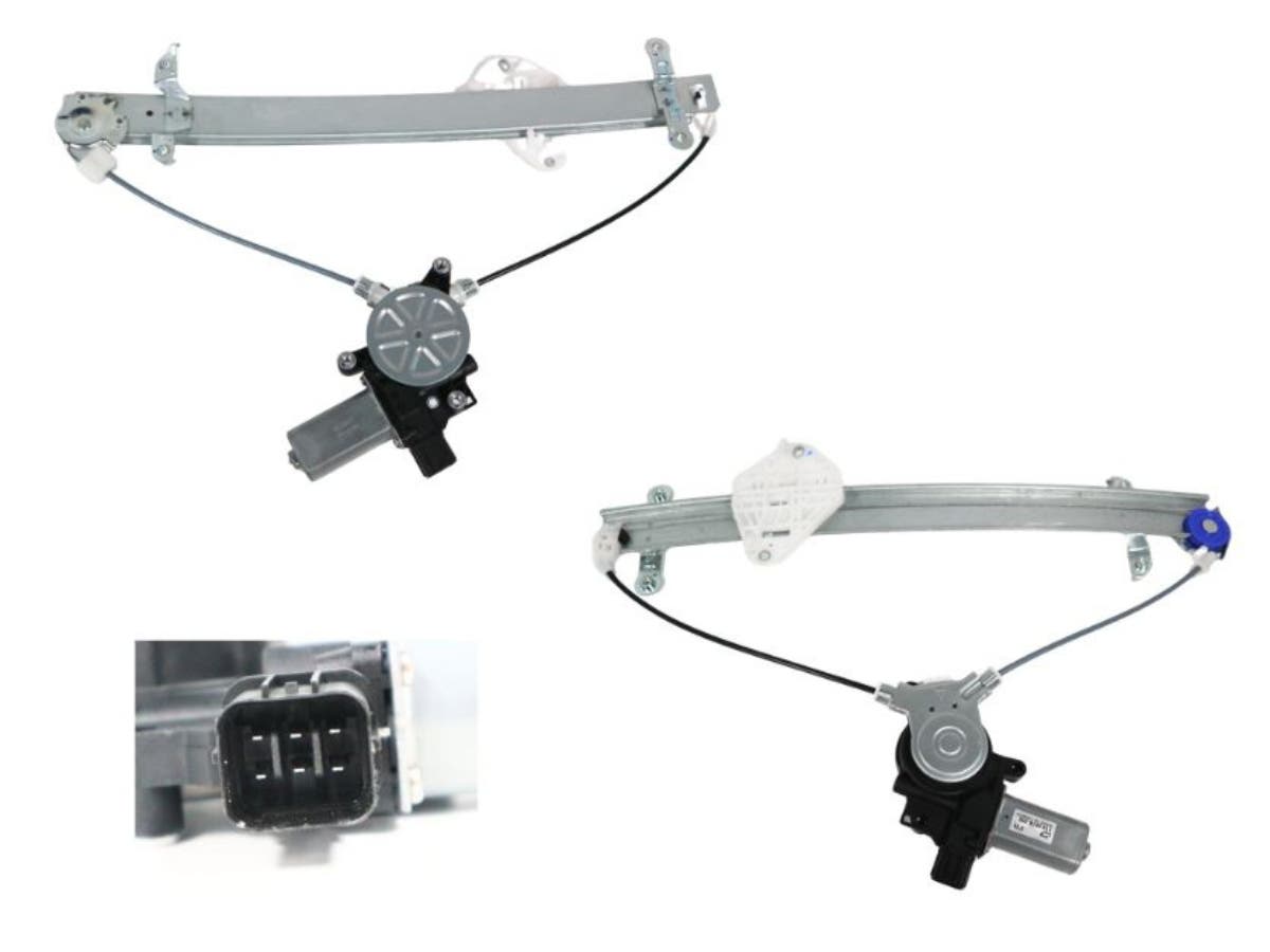 Front Window Regulator RHS (6 - Pin, With Motor) Subaru Liberty 5th 09/2009 - 11/2014 SBLB - WIR - 10R - Sterling Parts - Window Regulators & Winders - Sterling Parts