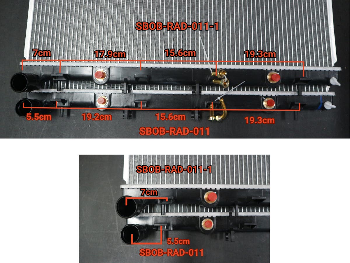 Radiator for Auto & Manual Subaru Outback 4TH 10/2009 - 11/2014 SBOB-RAD-011-1 - Sterling