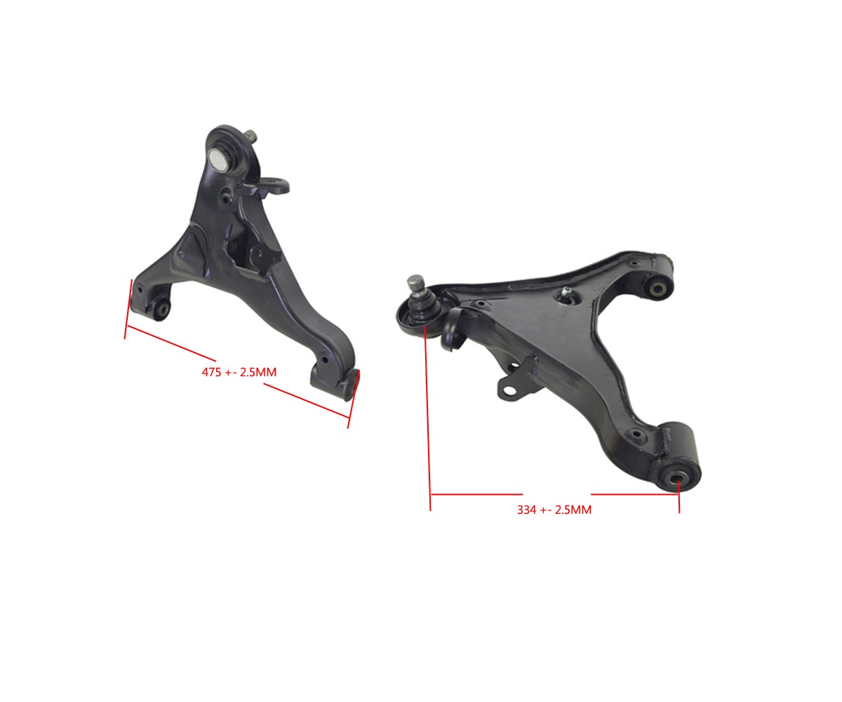 Front Lower Control Arm (LHS) with Ball Joint Nissan Navara D40 2005 - 2015 SCA-NS104714L - Sterling