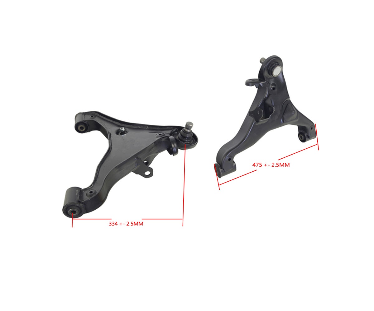 Front Lower Control Arm (RHS) with Ball Joint Nissan Navara D40 2005 - 2015 SCA-NS104714R - Sterling