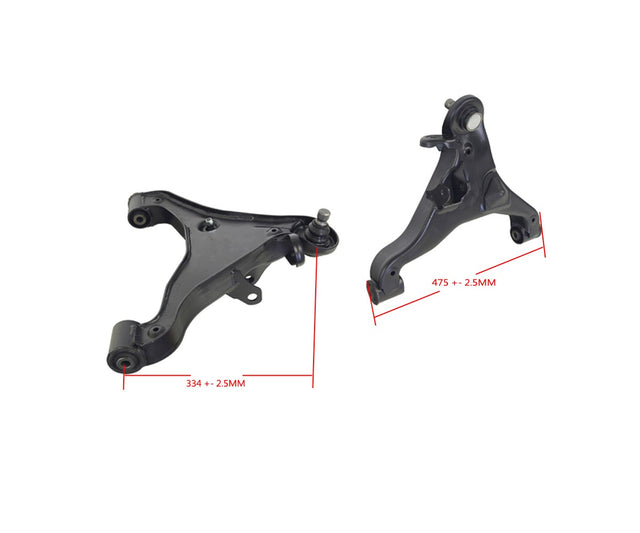 Front Lower Control Arm (RHS) with Ball Joint Nissan Navara D40 2005 - 2015 SCA-NS104714R - Sterling