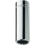17mm x 1/2" Drive Metric 12 Point Deep Socket - Sidchrome