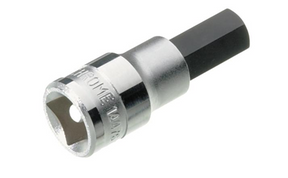 In-Hex Socket 1/2 Drive 3/8 x 60mm - SidChrome
